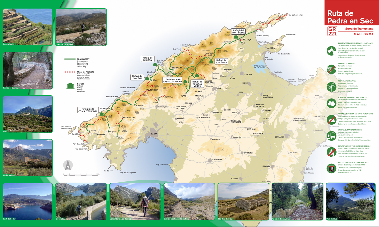 Ruta de Pedra en Sec GR-221 Majorca