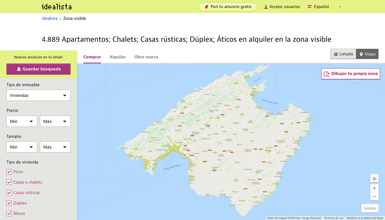 Viviendas en alquiler Idealista Mallorca
