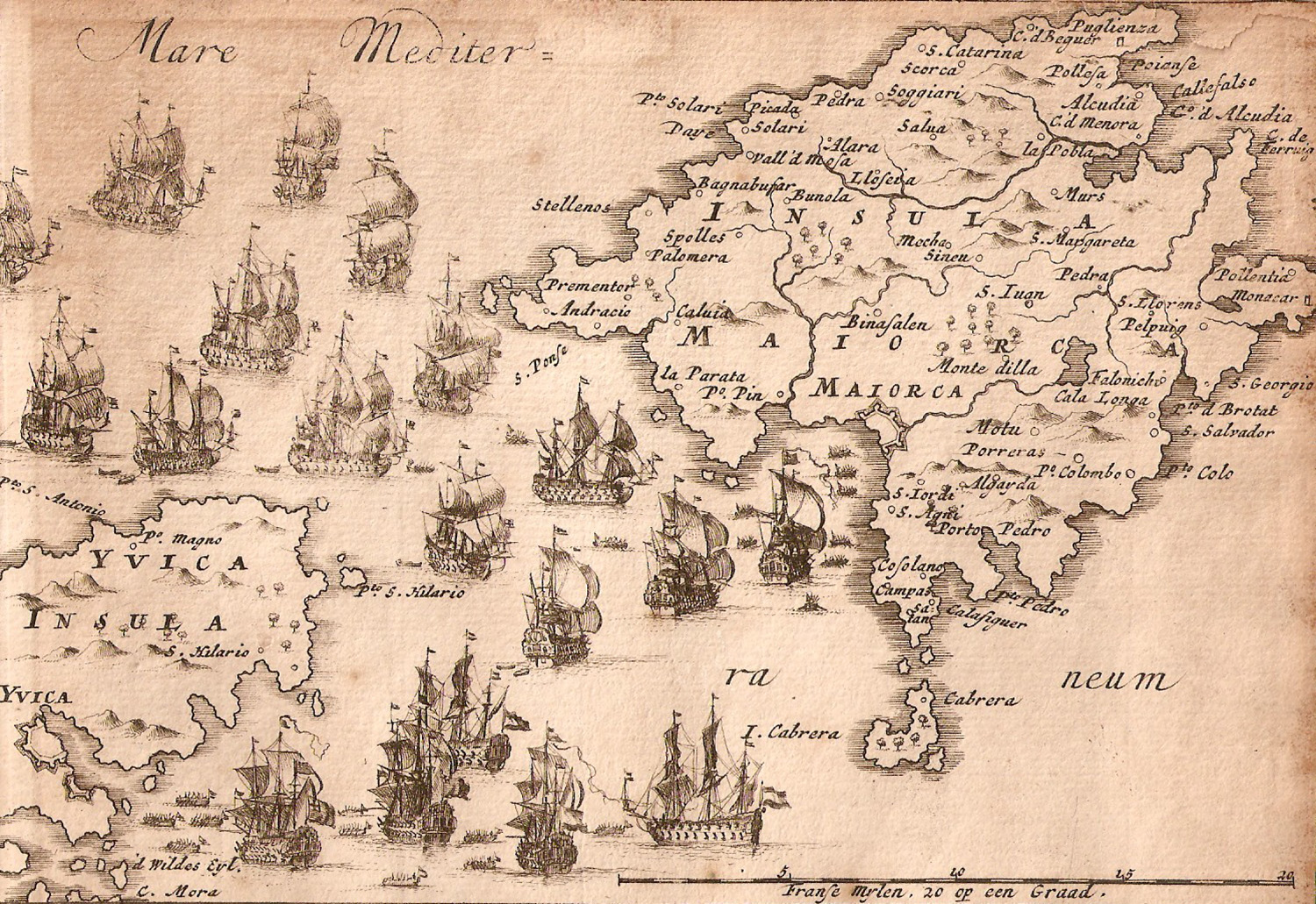Cartografia naval de Mallorca e Ibiza